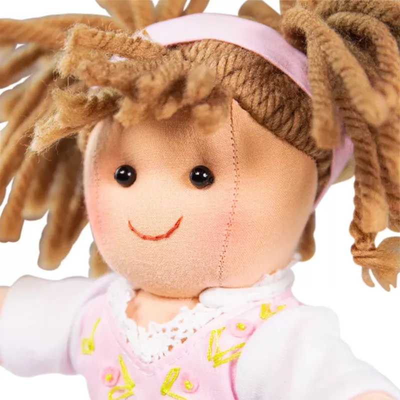 Bigjigs Rose Doll (small) – vue 3 – Bigjigs