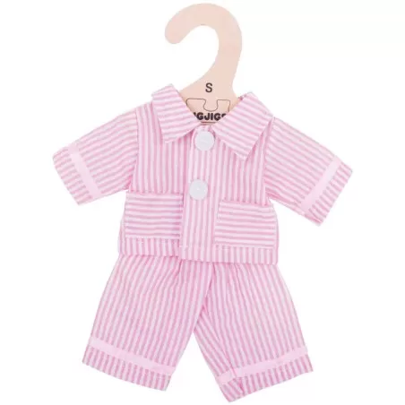Bigjigs Pyjama rose – vue 1 – Vêtements Bigjigs