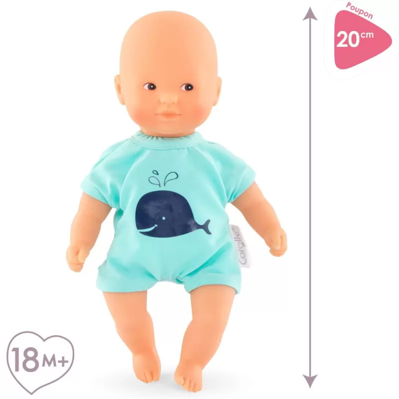 Corolle Mini bain bleu – vue 3 – Poupées Corolle