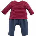 Corolle Marinière et Pantalon pour poupon 36 cm – vue 1 – Vêtements poupées Corolle