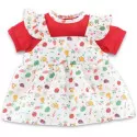 Corolle Vegetable Garden Party Dress for 36 cm Baby Doll – vue 1 – Corolle Doll Clothes
