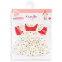 Corolle Vegetable Garden Party Dress for 36 cm Baby Doll – vue 3 – Corolle Doll Clothes