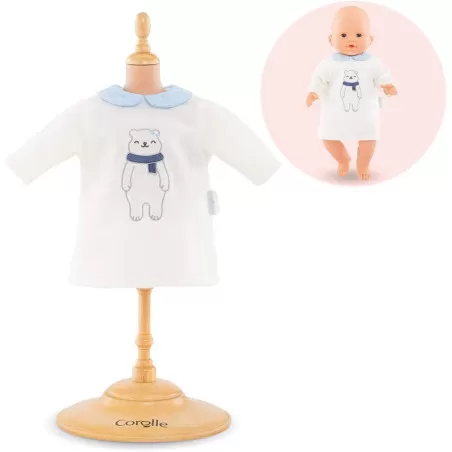 Corolle Robe Hiver polaire pour Poupon 36 cm – vue 1 – Vêtements poupées Corolle