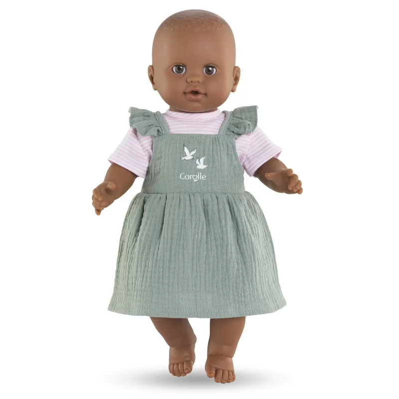 Corolle Robe à volants et T-Shirt Bords de Loire pour Poupon 36 cm – vue 3 – Vêtements poupées Corolle