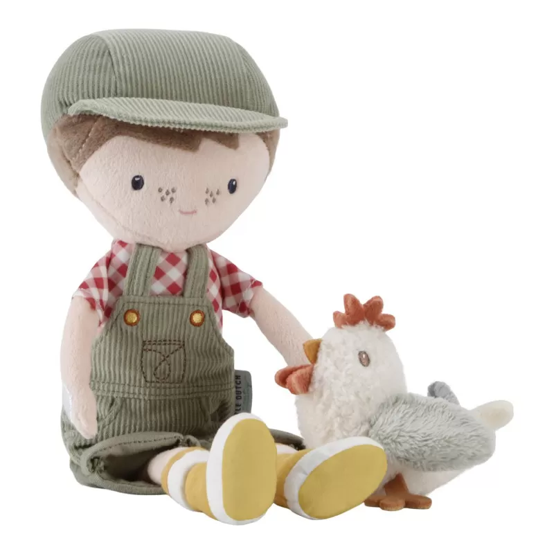 Little Dutch Poupée fermier Jim – vue 2 – Little Dutch