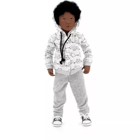 Petitcollin Finouche "Will" 48 cm – vue 1 – Poupées Petitcollin