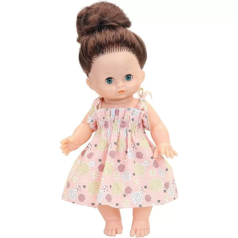Petitcollin Câlinette "Julie dans sa valisette" 28 cm – vue 2 – Poupées Petitcollin