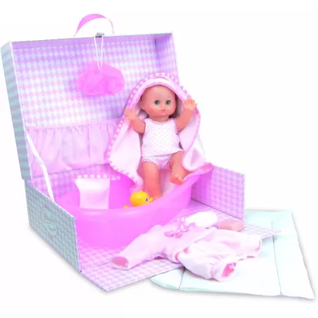 Petitcollin Petit Câlin "Bubble boy" et ses accessoires – vue 1 – Poupées Petitcollin