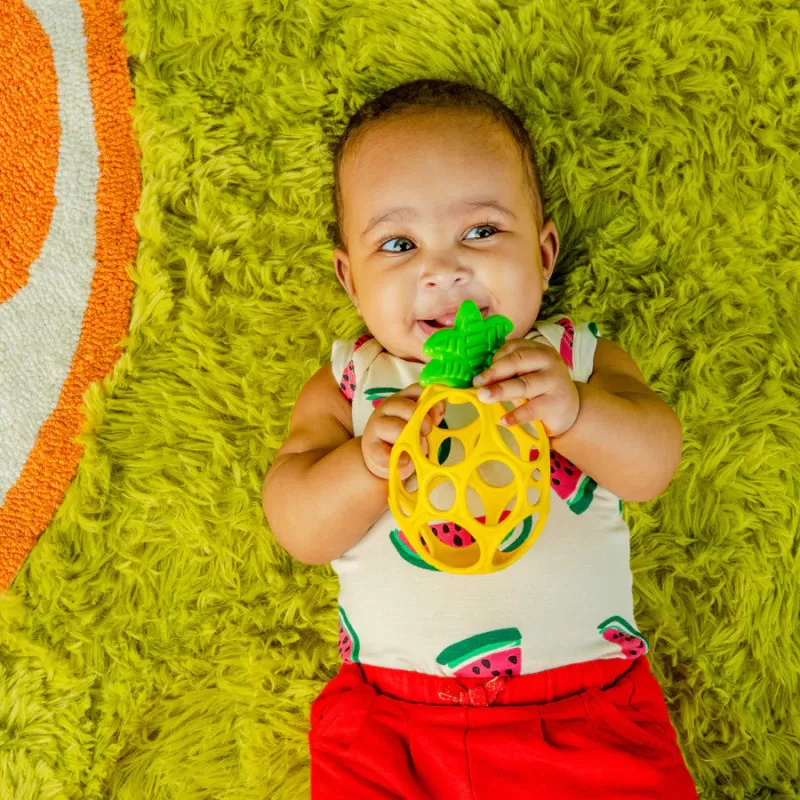 Kids2 Bright Starts - Oball Hold My Own Pineapple – vue 6 – Grab & Rattle