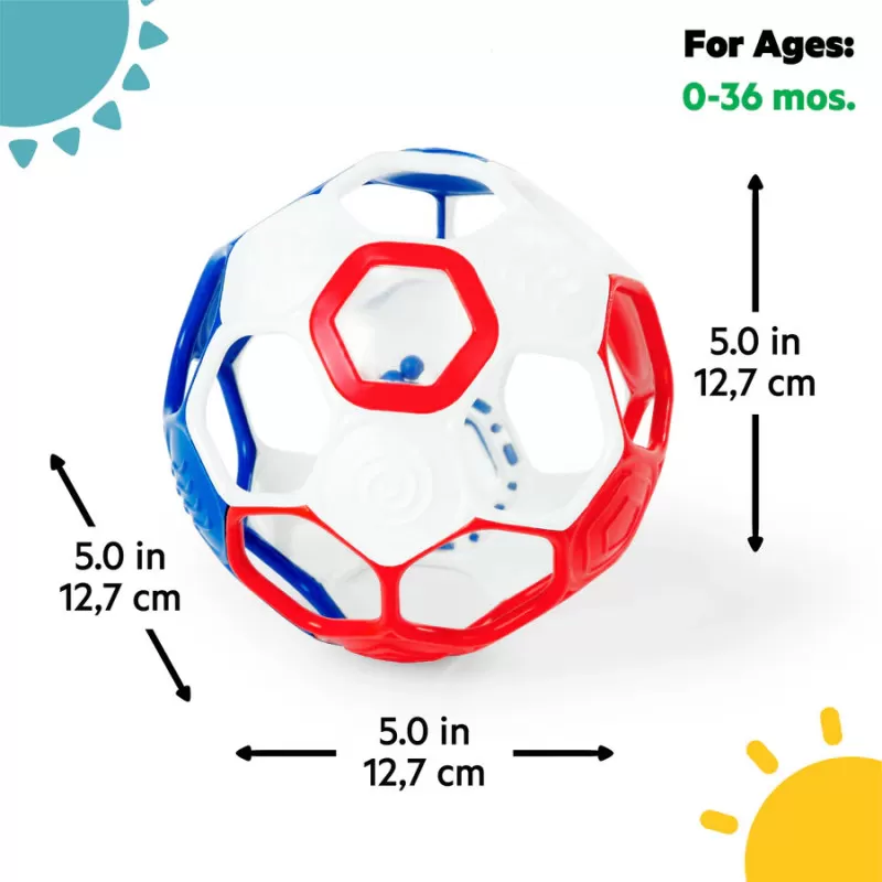 Kids2 Bright Starts - Oball Grippin' Goals – vue 7 – Grab & Rattle