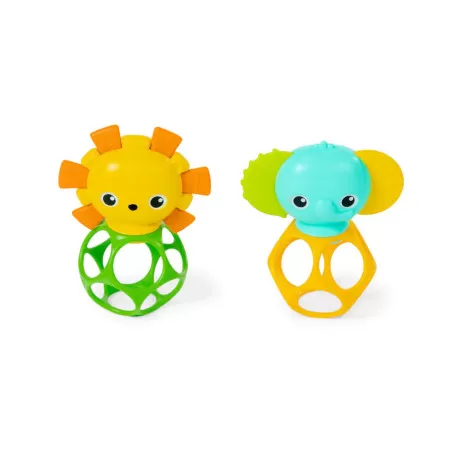 Kids2 Bright Starts - Soother Pals – vue 1 – Grab & Rattle