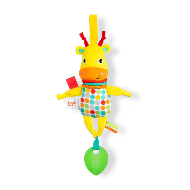 Kids2 Bright Starts - Jouet d'activité musicale à tirer, jouer et danser - Girafe – vue 1 – Jouets musicaux
