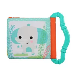 Kids2 Bright Starts -  Teethe & Read Soft Book Toy – vue 7 – Baby books