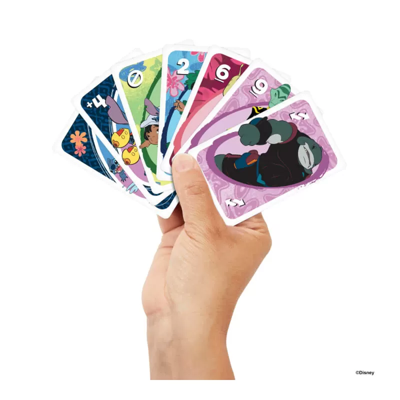 Mattel Uno Lilo & Stitch – vue 2 – Jeux de societe
