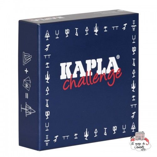 Kapla Challenge (NL) - KAP-K09 - Kapla - Wooden blocks and boards - Le Nuage de Charlotte