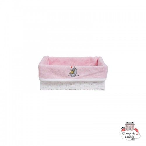 Bébé-jou Basket cover - Humphrey's Corner pink - BBJ0001 - bébé-jou - Bath linen - Le Nuage de Charlotte
