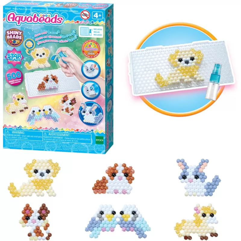 Epoch Aquabeads - Pretty Pets Craft Kit – vue 2 – Beads & Jewellery
