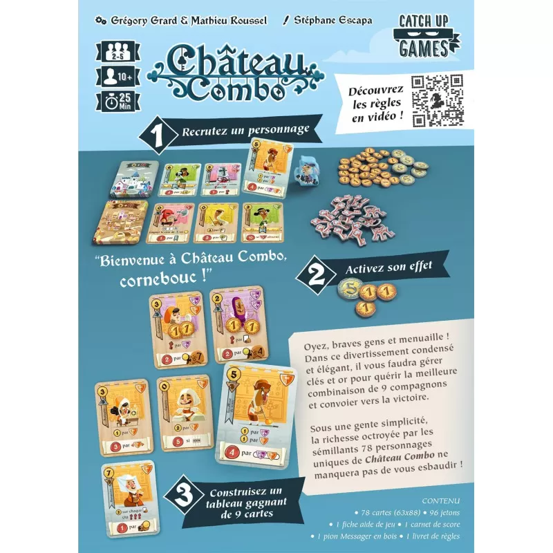 Catch Up Château Combo – vue 2 – Board Games