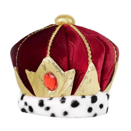 Den Goda Fen Couronne MAJESTY Rouge – vue 1 – Déguisements