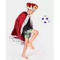 Den Goda Fen The King Cape Red Velvet – vue 1 – Disguises