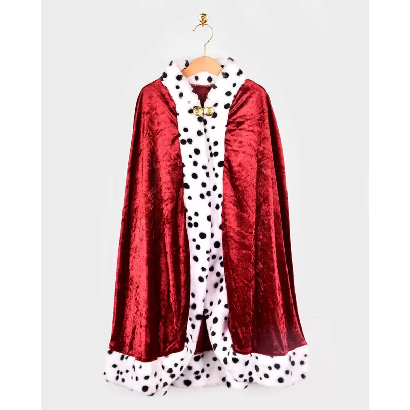 Den Goda Fen The King Cape Red Velvet – vue 5 – Disguises