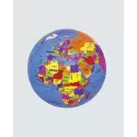 Caly Toys Globe gonflable - Notre Monde (FR) – vue 1 – Nature et découvertes