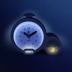 Pabobo My 1st Kid'Sleep Clock alarm clock - Grey – vue 2 – Night lights
