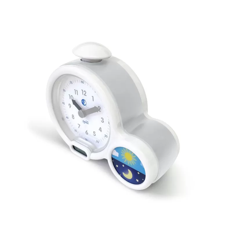 Pabobo My 1st Kid'Sleep Clock alarm clock - Grey – vue 3 – Night lights