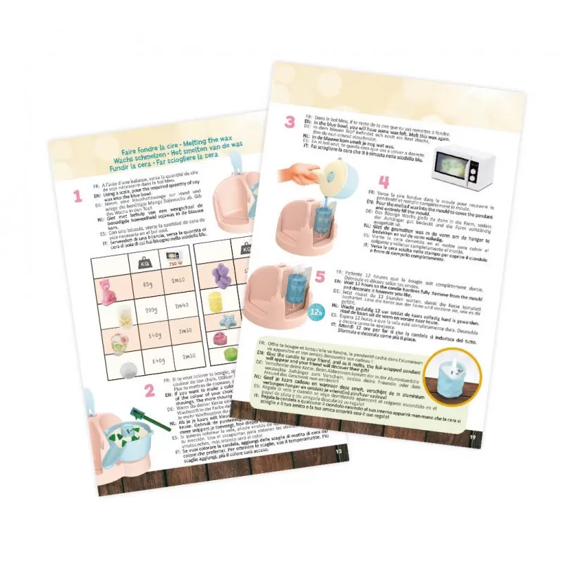 Buki Professional Studio Candles – vue 3 – Educational kits