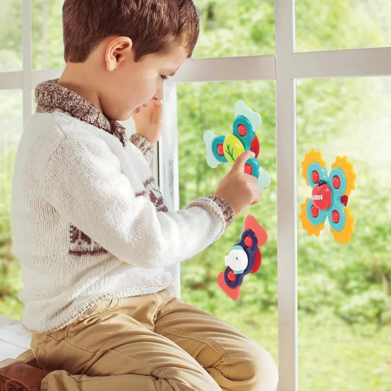Ludi Ludi Baby Spinners – vue 4 – Awareness and motor skills