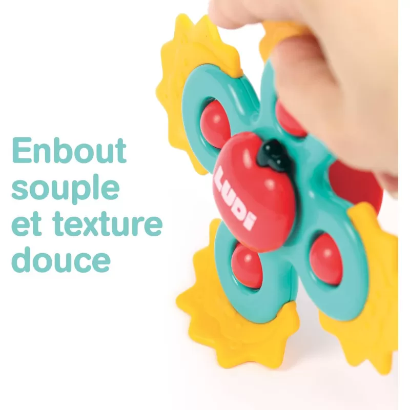 Ludi Ludi Baby Spinners – vue 5 – Awareness and motor skills