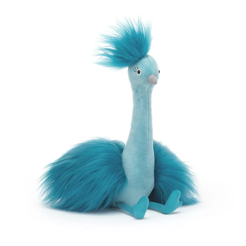 Jellycat Fou Fou Peacock – vue 1 – Peluches