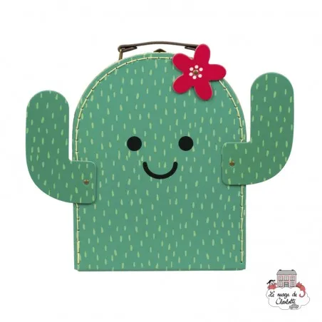 Happy Cactus Suitcase - S&B-GIF078 - Sass & Belle - Suitcases - Le Nuage de Charlotte
