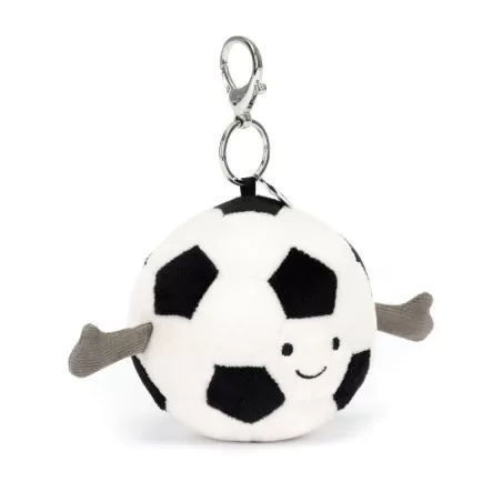 Jellycat Amuseables Sports Football Bag Charm – vue 1 – Peluches