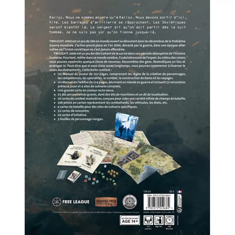 Arkhane Asylum Twilight : 2000 – vue 2 – Role-Playing Games