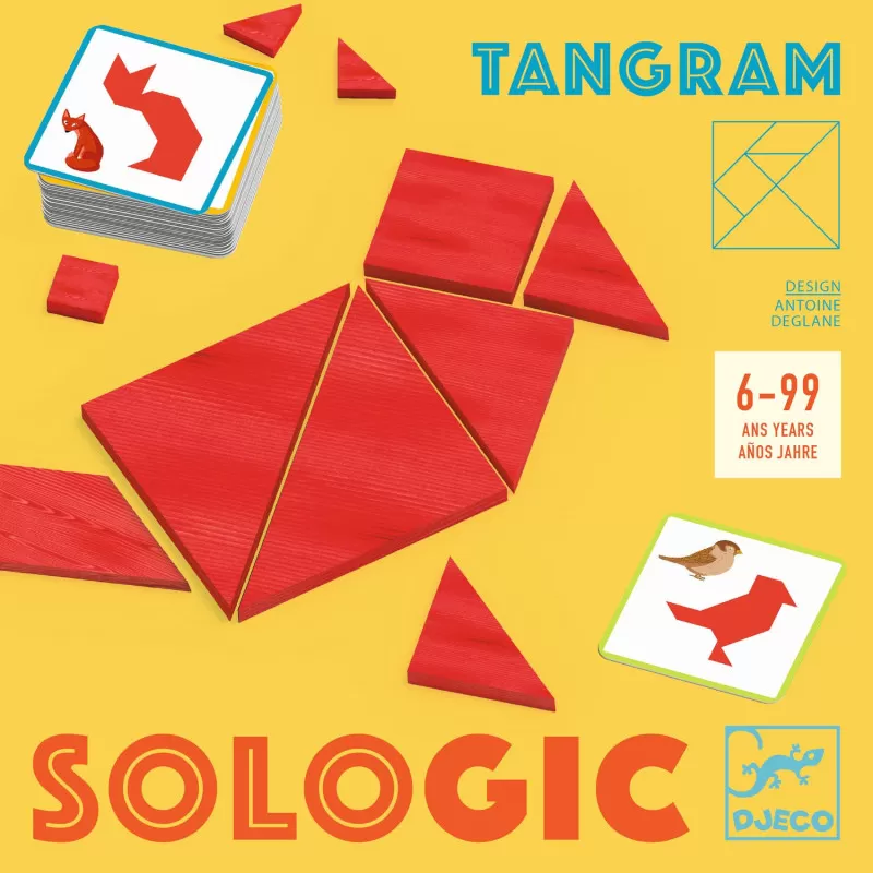 Djeco Sologic - Tangram – vue 3 – Jeux solo