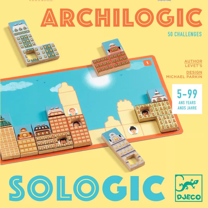 Djeco Sologic - Archilogic – vue 2 – Jeux solo