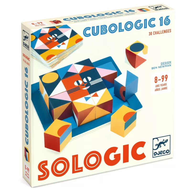 Djeco Sologic - Cubologic 16 – vue 1 – Single player games