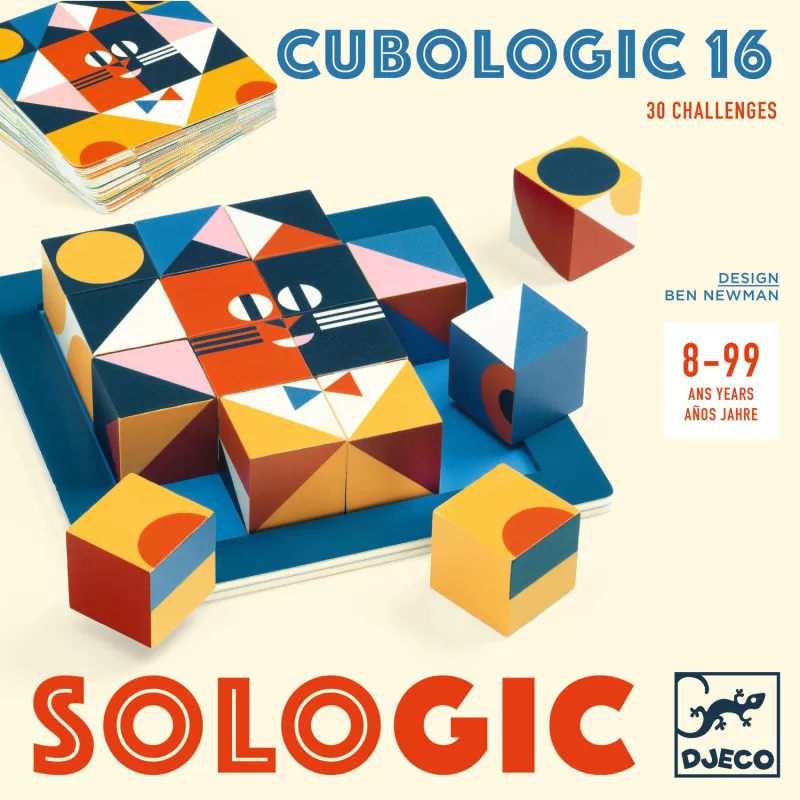 Djeco Sologic - Cubologic 16 – vue 2 – Single player games