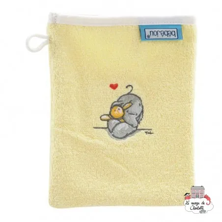 Bébé-jou Wash glove - Humphrey's corner Yellow - BBJ-gthumpjau - bébé-jou - Bath linen - Le Nuage de Charlotte
