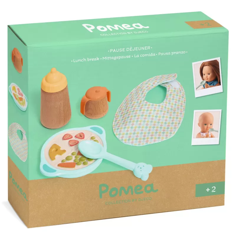 Djeco Pomea - Pause déjeuner – vue 2 – Accessoires pour poupées