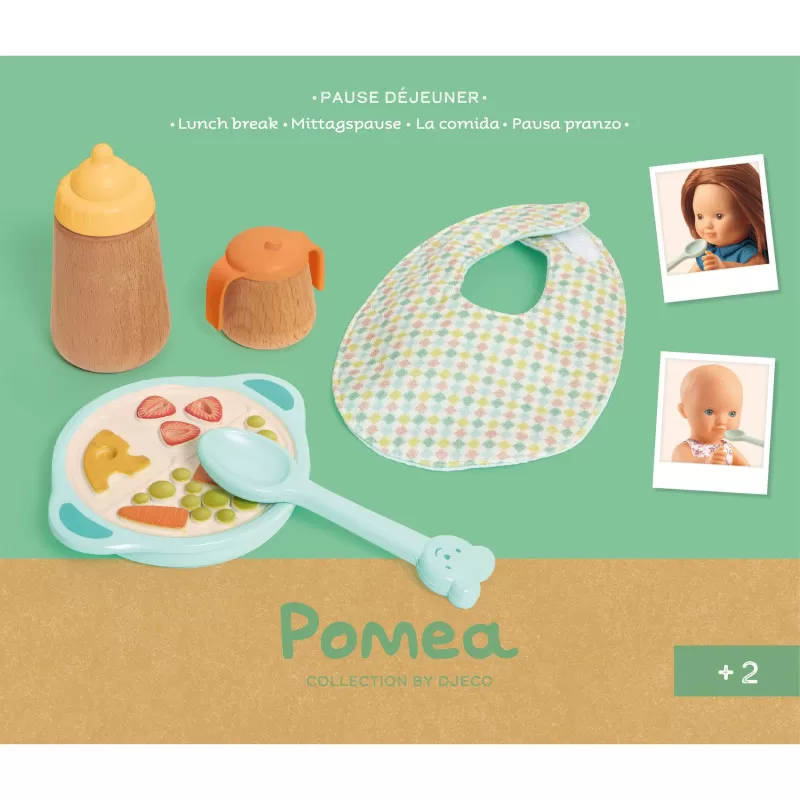 Djeco Pomea - Pause déjeuner – vue 3 – Accessoires pour poupées