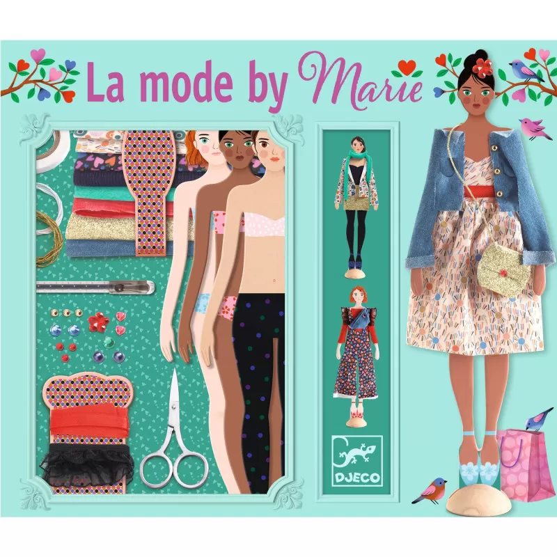 Djeco La mode by Marie – vue 2 – Couture & textile