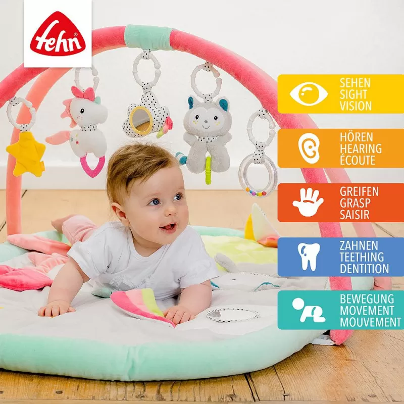 Fehn 3-D activity quilt - Aiko & Yuki – vue 2 – Play mat
