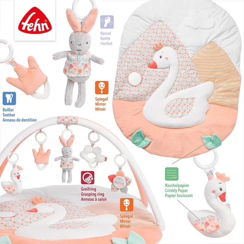 Fehn 3-D tapis d'éveil Le Lac des Cygnes - Classic Stars – vue 5 – Tapis d'éveil