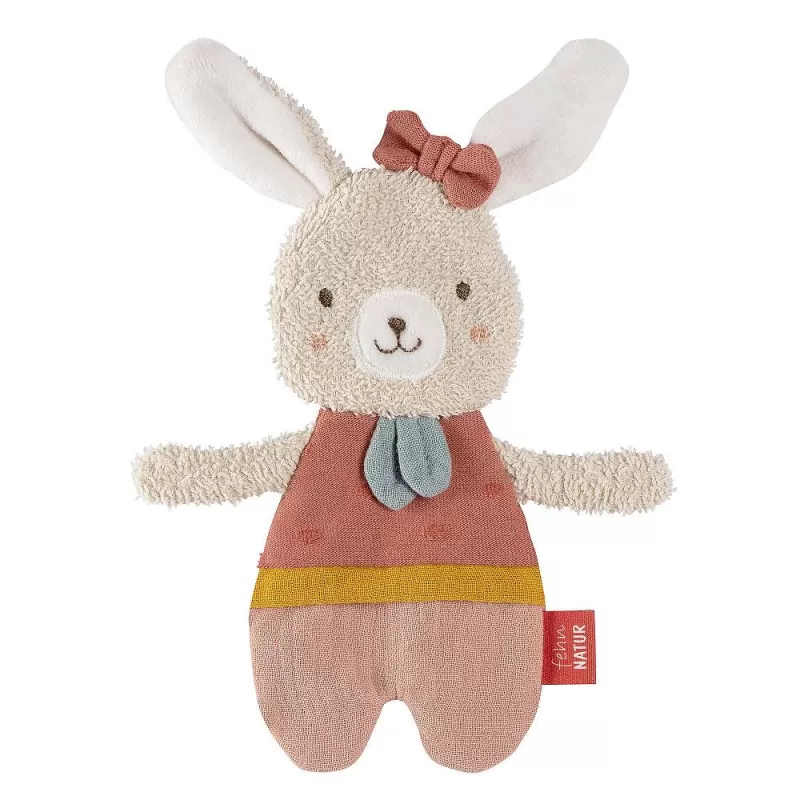 Fehn Crinkle hare - fehnNATUR – vue 1 – Grab & Rattle
