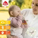 Fehn Crinkle hare - fehnNATUR – vue 2 – Grab & Rattle