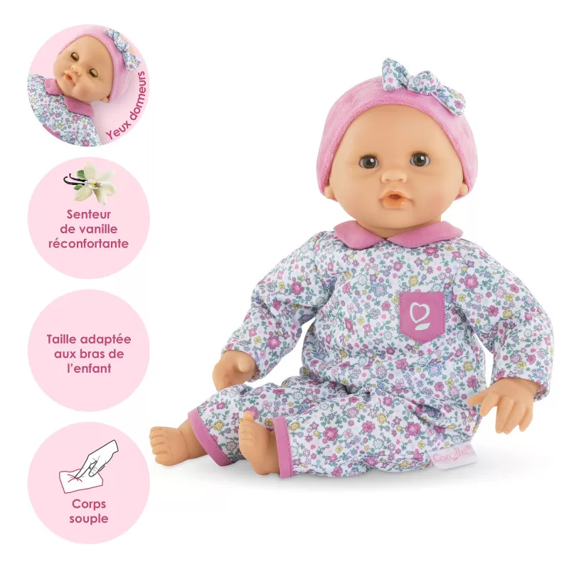 Corolle Poupon Bébé Calin Capucine – vue 3 – Poupées Corolle