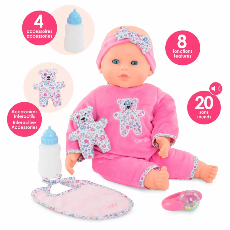Corolle Baby Doll Lucille Interactive – vue 7 – Corolle Dolls