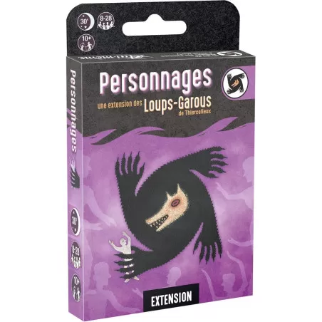 Zygomatic Les Loups-Garous de Thiercelieux - Personnages – vue 1 – Jeux de societe